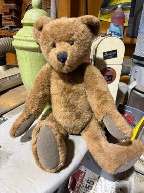 Plush Brown Teddy Bear Stuffed Animal - Soft Cuddly Companion